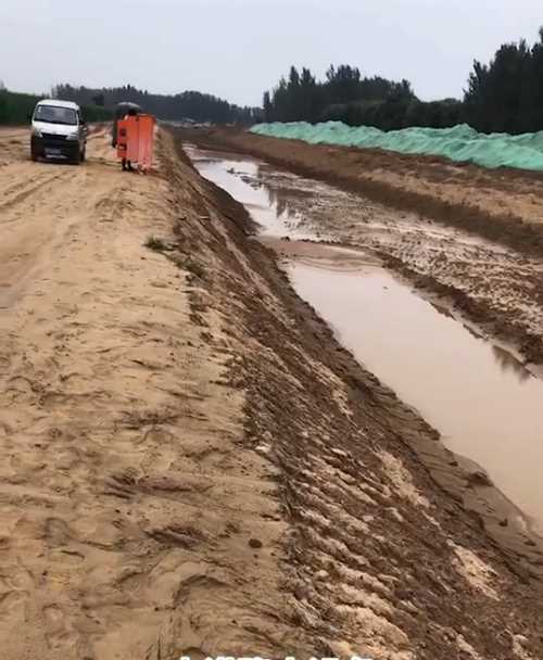扬州高邮河道降水